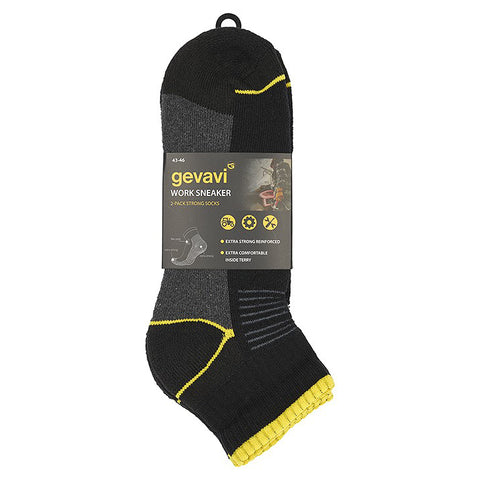 Gevavi Workwear Sneaker Sokken GW51 - Professionele Werksokken